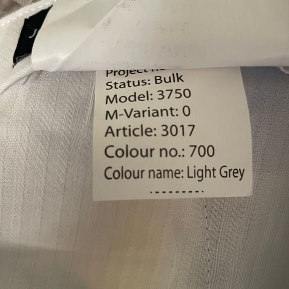 Joseph Abboud Mens 100% Linen Suit Blazer 50R Pant 44x30 Light Gray Slim Fit - Picture 11 of 16